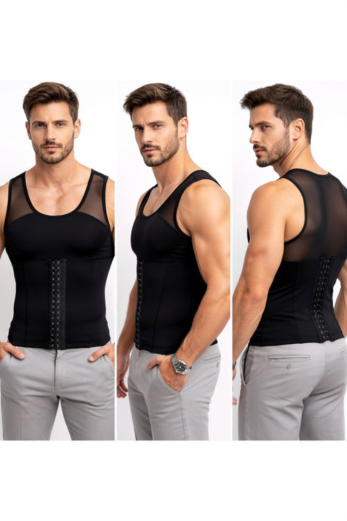 Compressie Shirt - Men (Black)